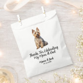 Australian Terrier Pet Cocktail Wedding Geschenktütchen (Ausgeschnitten)