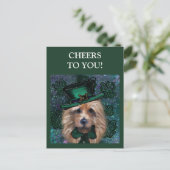 Australian Terrier Postkarte (Stehend Vorderseite)