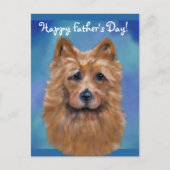 Australian Terrier Postkarte (Vorderseite)