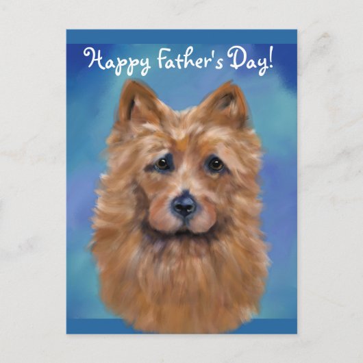 Australian Terrier Postkarte (Vorderseite)