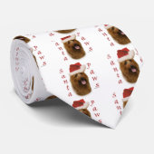 Australian Terrier Santa Paws Krawatte (Gerollt)