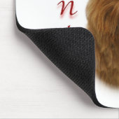Australian Terrier Santa Paws Mousepad (Ecke)