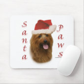 Australian Terrier Santa Paws Mousepad (Mit Mouse)