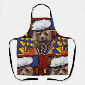 Australian Terrier Schürze (Vorderseite)