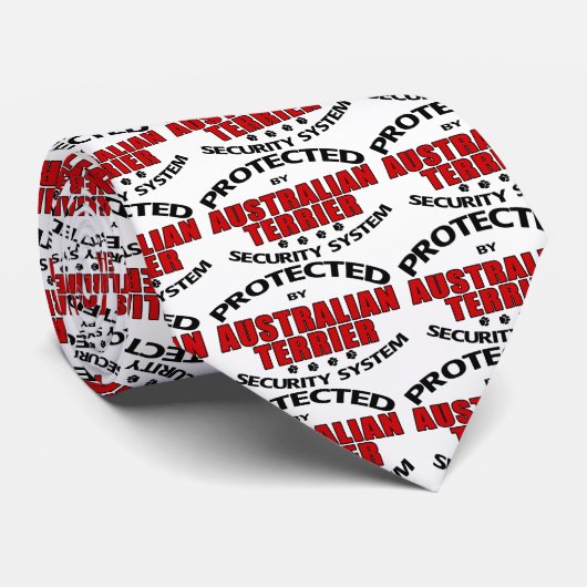 Australian Terrier Security Krawatte (Gerollt)