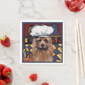 Australian Terrier Serviette (Beispiel)