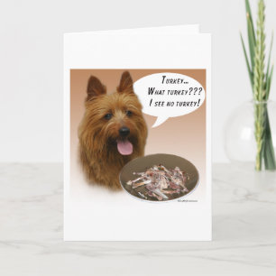 Australian Terrier Türkei Feiertagskarte