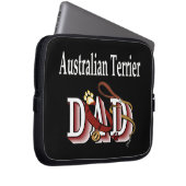 Australian Terrier Vater Laptopschutzhülle (Vorne Rechts)