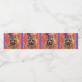 Australian Terrier Wasserflaschenetikett (Einzelnes Label)