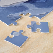 Australian Terrier Weihnachtsboot Urlaub Puzzle (Seite)