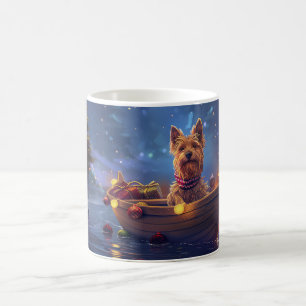 Australian Terrier Weihnachtsfest Reise Kaffeetasse