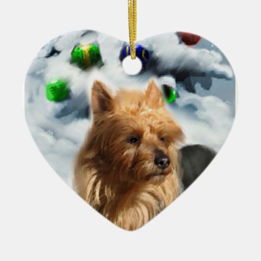 Australian Terrier Weihnachtsgeschenke Ornamente (Vorne)