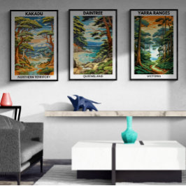 Australian Travel Poster, Kakadu, NT Poster