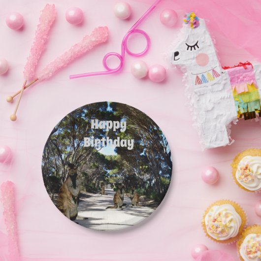 Australian Wallaby Road, Paper Tellers Pappteller (Party)