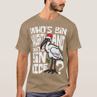 Australian White Bin Chicken Christmas Ibis Bird S T-Shirt
