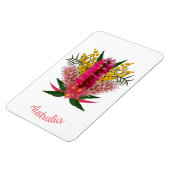 Australian Wild Blume Magnet (Linke Seite)