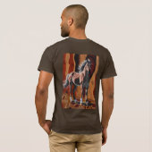 Australian Wild Brumby T-Shirt (Schwarz voll)