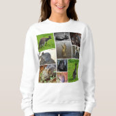 Australian Wildlife Foto Collage, Sweatshirt (Vorderseite)