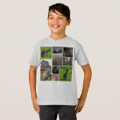 Australian Wildlife Foto Collage, T-Shirt (Vorne ganz)