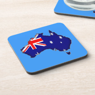 Australiana Getränkeuntersetzer