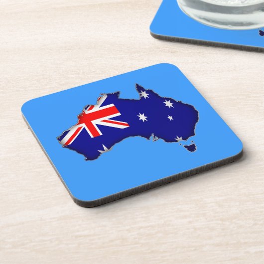 Australiana Getränkeuntersetzer (Linke Seite)