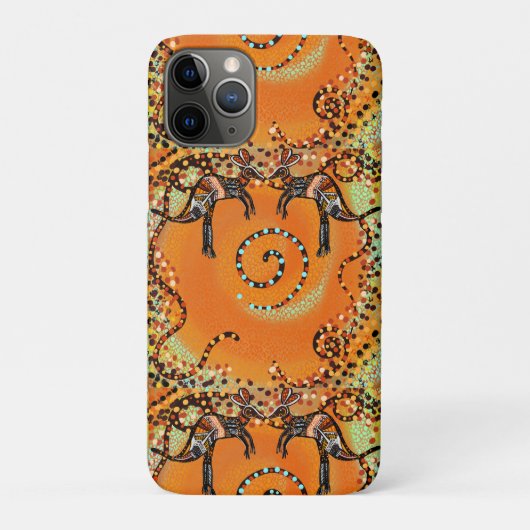 AUSTRALIANISCHE KUNST Case-Mate iPhone HÜLLE (Rückseite)
