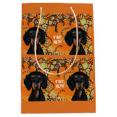 AUSTRALIANISCHE KUNST MITTLERE GESCHENKTÜTE (Vorderseite)