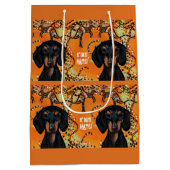 AUSTRALIANISCHE KUNST MITTLERE GESCHENKTÜTE (Rückseite)