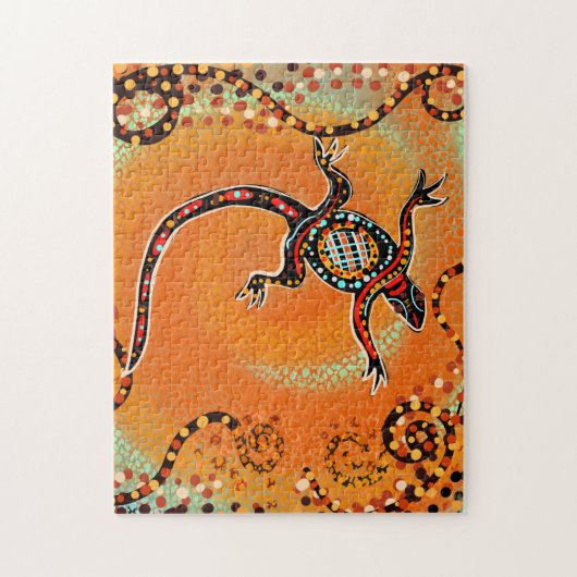 AUSTRALIANISCHE KUNST PUZZLE (Vertikal)