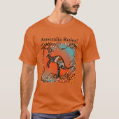 AUSTRALIANISCHE KUNST T-Shirt (Vorderseite)