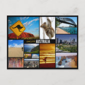 Australie Postkarte (Vorderseite)
