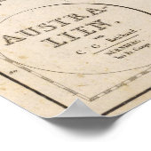 Australien 10 poster (Ecke)