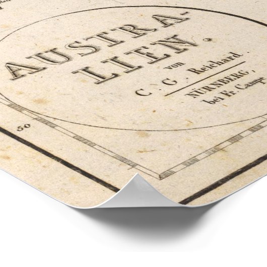 Australien 10 poster (Ecke)