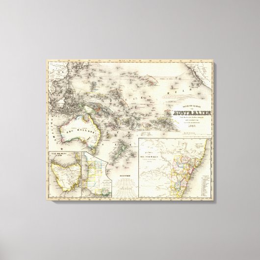 Australien 3 leinwanddruck (Vorderseite)