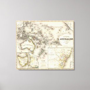 Australien 3 leinwanddruck