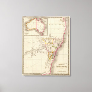 Australien 3 leinwanddruck