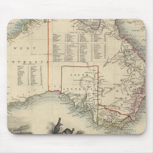 Australien 5 mousepad (Vorne)