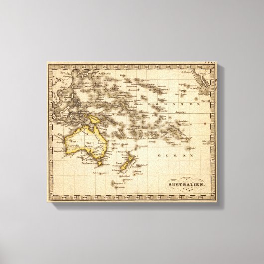 Australien 6 leinwanddruck (Vorderseite)