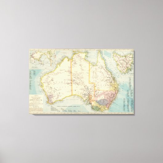 Australien 7 leinwanddruck (Vorderseite)