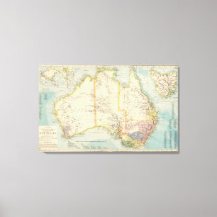 Australien 7 leinwanddruck