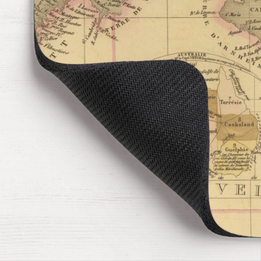 Australien 8 mousepad (Ecke)