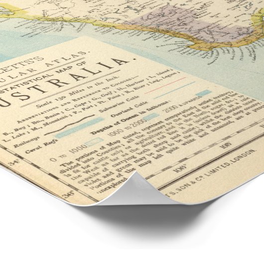 Australien 8 poster (Ecke)