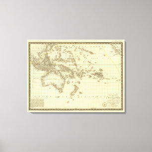 Australien 9 leinwanddruck