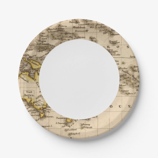 Australien 9 pappteller (Vorderseite)