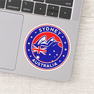 Australien, Abzeichen Sydney Aufkleber