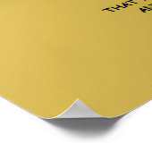 Australien als Poster (Ecke)