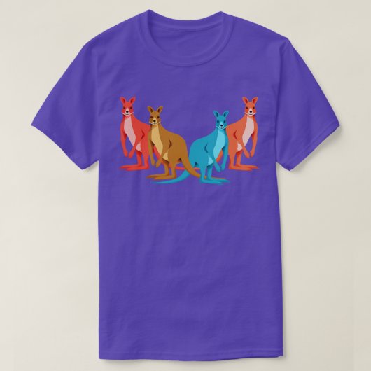 Australien Animal Kangaroo T-Shirt (Design vorne)