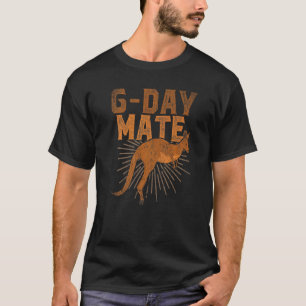 Australien Animal ZoAnimal G Day Mate Kangaroo T-Shirt