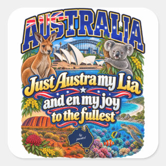 Australien Aufkleber