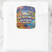 Australien Aufkleber (Tasche)